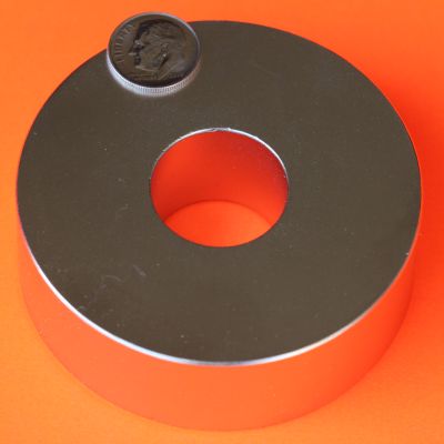 Neodymium Ring Magnets N45 3 in OD x 1.25 in ID x 1 in