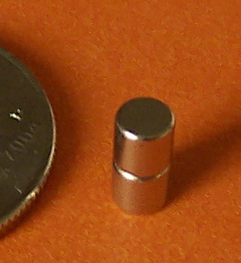 N52 Super Strong Neodymium Magnets 5/8 in x 1/4 in Disc - Applied
