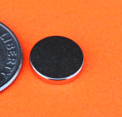 Neodymium Magnets Disc 1/2 in x 1/8 in Rare Earth Craft Magnets