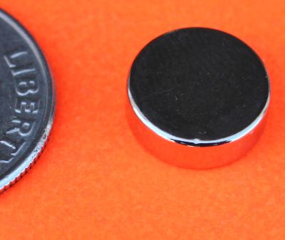 Neodymium Magnets Disc 1/2 in x 1/8 in Rare Earth Craft Magnets N42