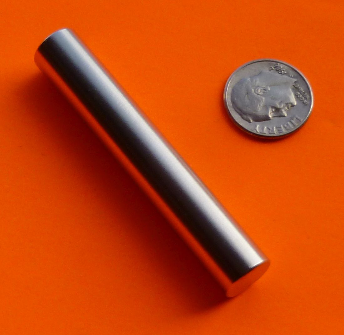 Neodymium Magnets 0.4 in x 2.4 in Cylinder