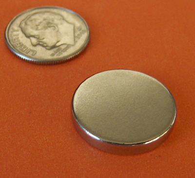 3/4 x 1/8 inch Neodymium Rare Earth Disc Magnets N52 (12 Pack)