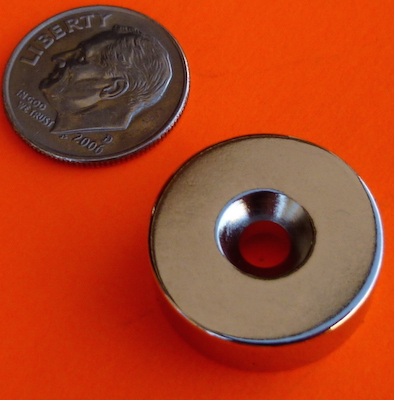  BYERZ Aimant neodyme Puissant 10pcs N52 Strong Round Disc  Magnets Rare Earth Neodymium 30mm x 5mm calamita matériaux aimantés :  Industrial & Scientific