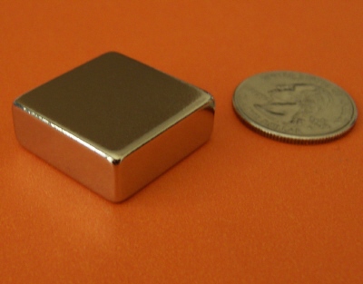 N42 Neodymium Cube Magnet - 3/16 in. x 3/16 in. x 3/16 in. thick - 2.2lbs  Pull