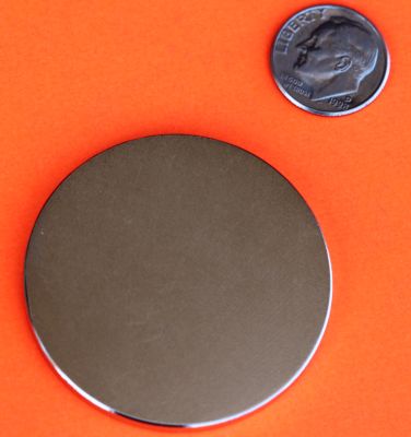 Neodymium Magnets N45 1.75 in x 1/8 in Rare Earth Disc